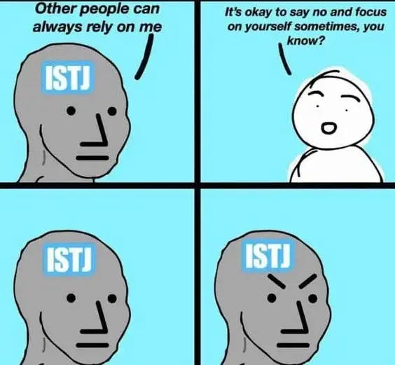 ISTJs Are Reliable