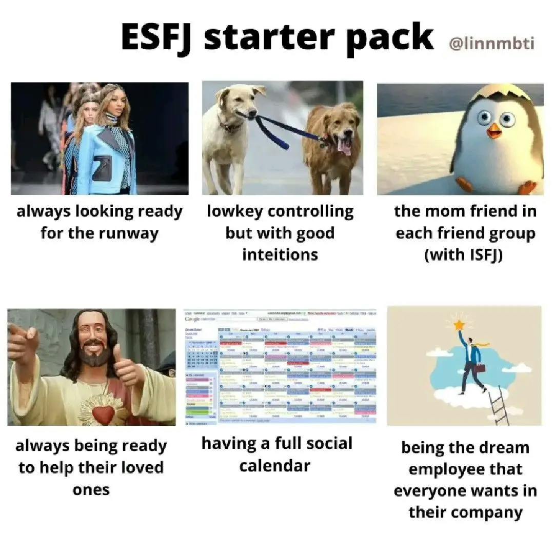 ESFJs Are Helpful and Caring